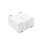 White Folding Cake Box Made of Cardboard