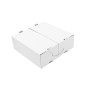 White Large Foldable Cake Box Made of Cardboard