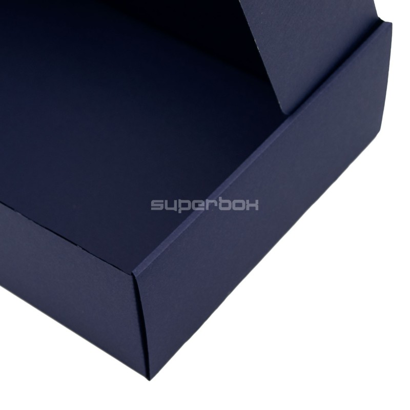Dunkelblaue A4-Geschenkbox für Produkte