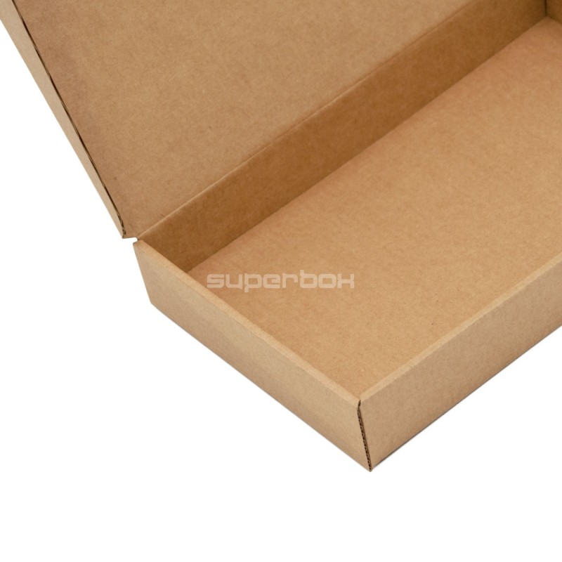 Braune A5-Geschenkbox mit Klappdeckel