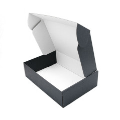 Exklusive Anthrazit A4-Geschenkbox