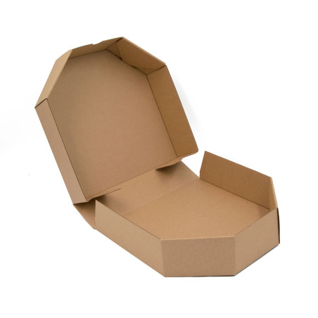 Braune Geschenkbox für Kuchen