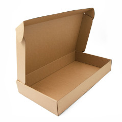 Große braune Geschenkbox
