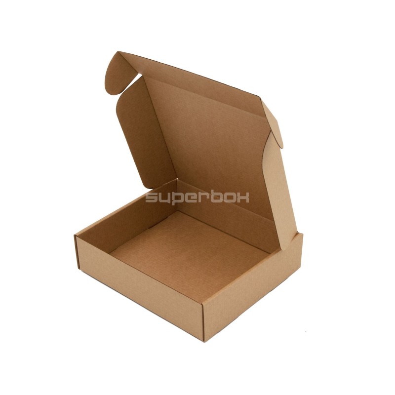 Kleine Geschenkbox in Naturbraun
