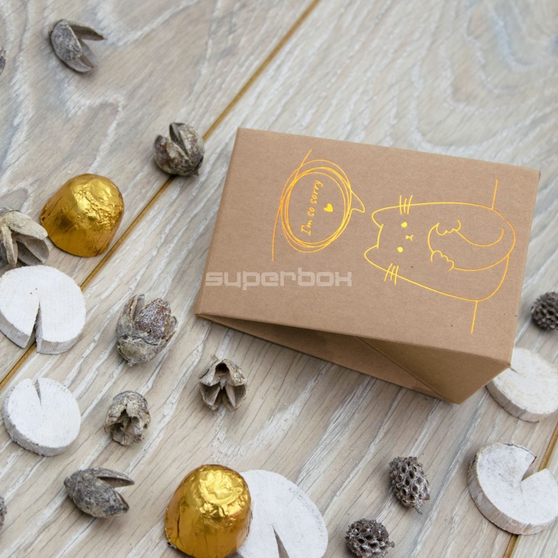 Sehr schöne „I'm So Sorry“-Box, 12 cm hoch