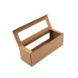 Brown Gift Box for Three Jars