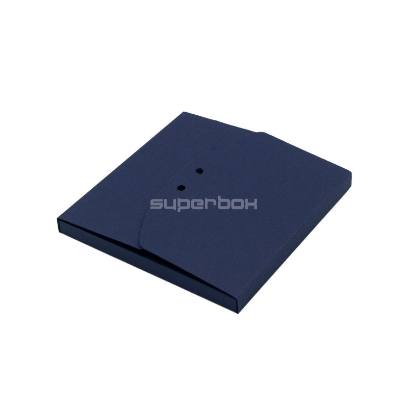 Marineblauer Umschlag zum Verpacken von Schmuck