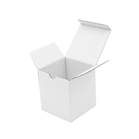 Sehr schöne weiße Box zum Verpacken von Keramik