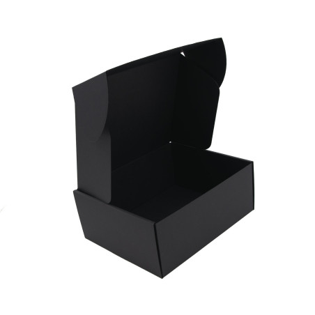 Schwarze Karton-Geschenkbox