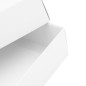 Weiße zweiteilige Kartonschachtel | 200x110x50 mm | Superbox