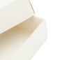 Cremige zweiteilige Box für Macarons | 200x110x50 mm | Superbox