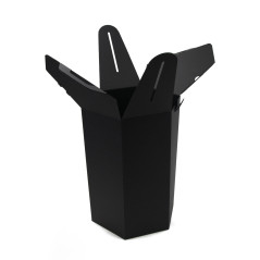 Schwarze Geschenkbox für litauischen Baumkuchen, 345 mm Höhe