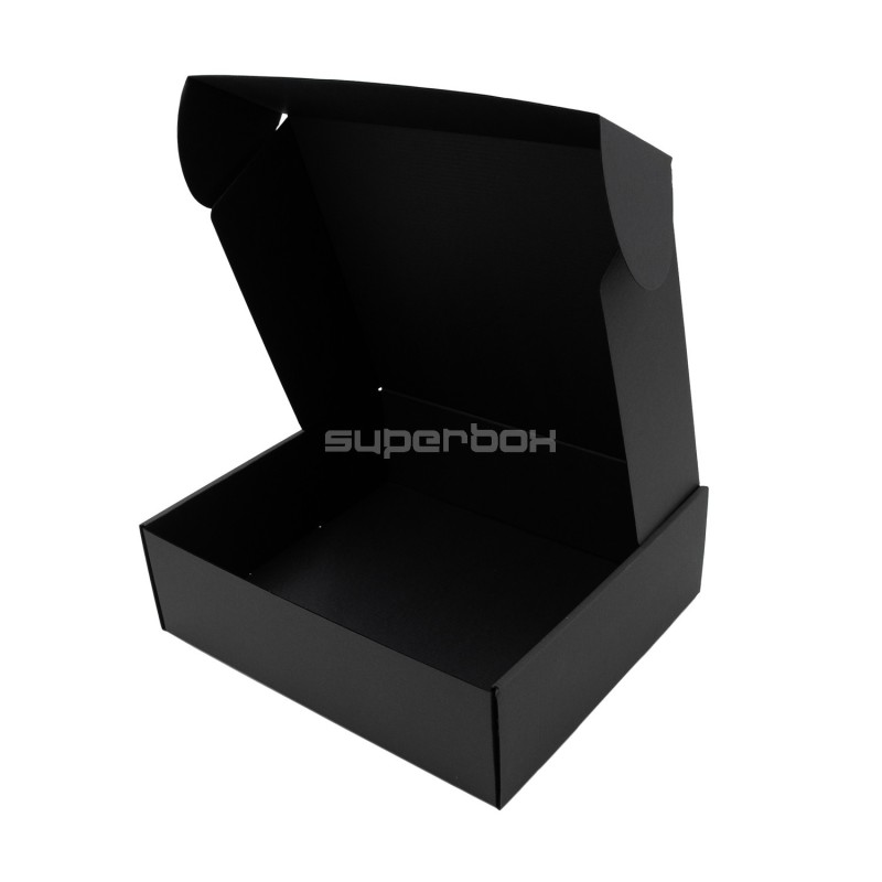 Schwarze Geschenkbox, 9 cm hoch