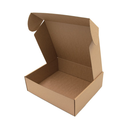 Braune Versandbox, 9 cm hoch