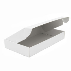 Große weiße Karton-Geschenkbox