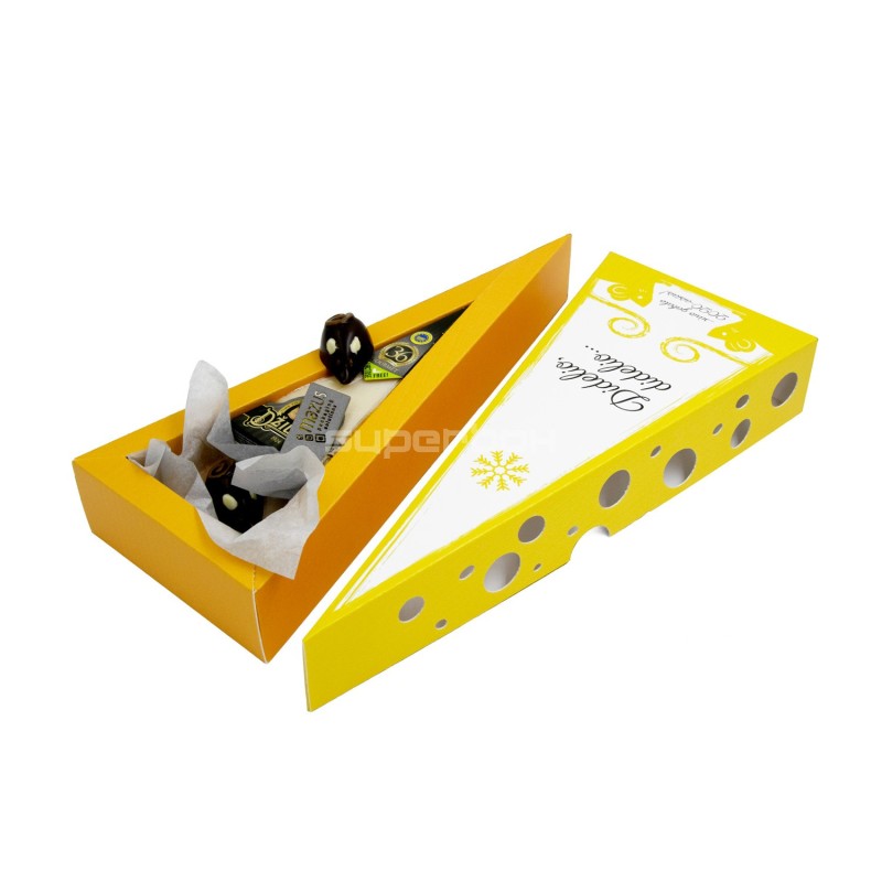 Exquisite Firmengeschenkbox für Käse und Getränke