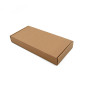 Natural Brown Cardboard Oblong Box