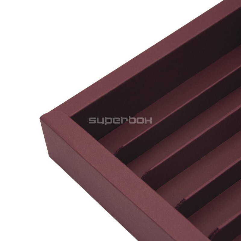 Wine Red Color Box With Magnets for MACARONS Cookies Wine Red Color Box With Magnets for MACARONS Cookies