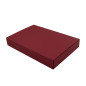 Wine Red Color Box With Magnets for MACARONS Cookies