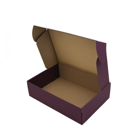 Lila-rote A4-Geschenkbox für Produkte