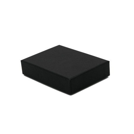 Kleine schwarze STARKE Kartonbox mit Deckel