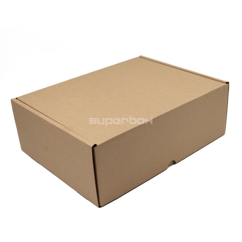 Large Sturdy Natural Brown Shipping Box for Size M Post Terminal