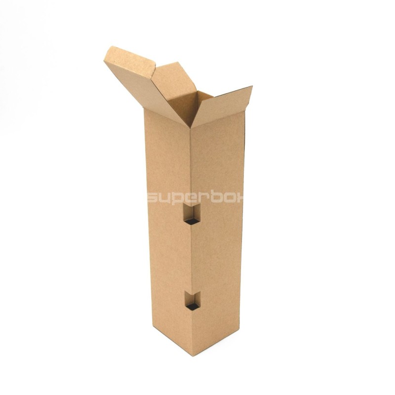 Braune Box für Raumduft mit Stäbchenhalter