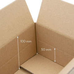 SB01 Adjustable Height Corrugated Box