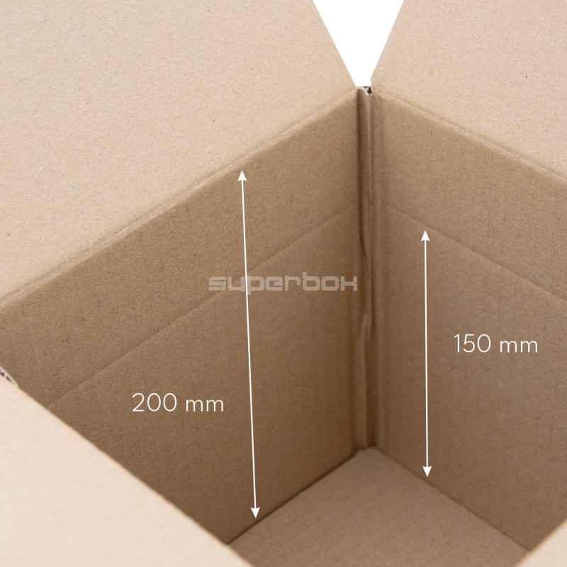 Höhenverstellbare Versandbox