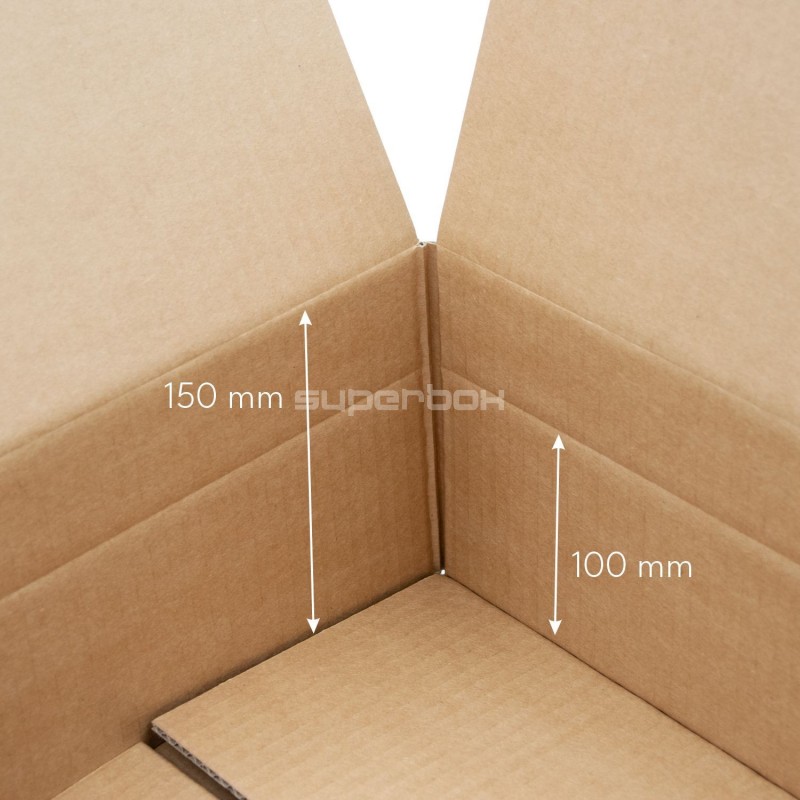 Höhenverstellbare Versandverpackung