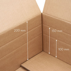 Four-Level Height Adjustable Square Transport Box