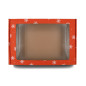 Red A4 Format Gift Box SNOWFLAKES Red A4 Format Gift Box SNOWFLAKES