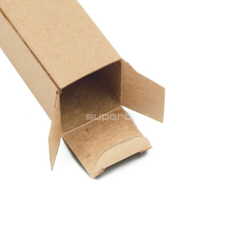Kleine braune Box zum Verpacken von Parfum
