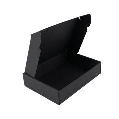 Schwarze Box mit Schnellverschluss, 5 cm hoch