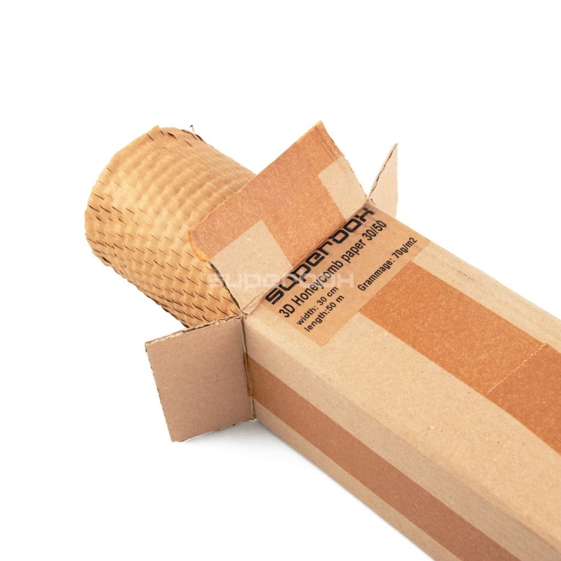 Waben-Verpackungspapier, 30 cm x 50 m