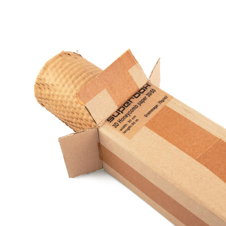 Waben-Verpackungspapier, 30 cm x 50 m