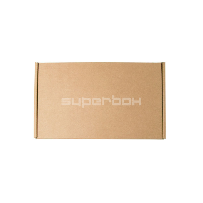 Versandbox aus einwandiger Pappe