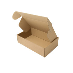 Versandbox aus einwandiger Pappe