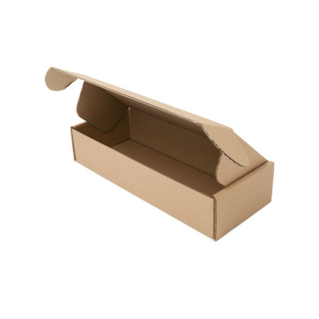 Lange Versandbox aus einwandiger B-Welle