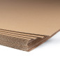 Corrugated Cardboard Sheet with Layer View
