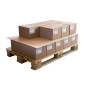 Corrugated Cardboard Sheet with Layer View