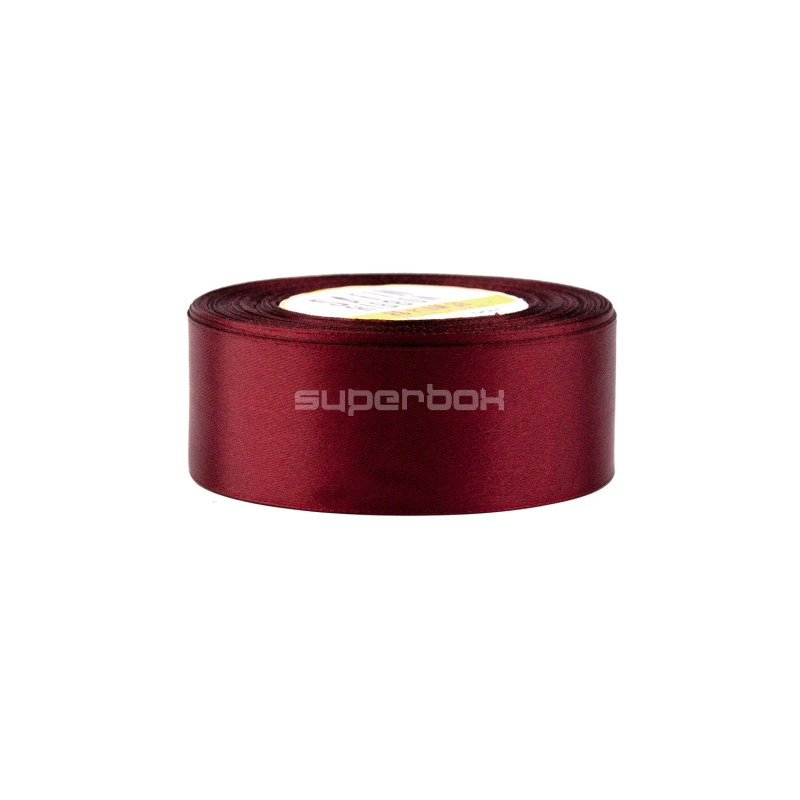 Pflaumenfarbenes Satinband | 38 mm x 32 m | Superbox