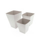 Mittlere weiße Popcornbox | 140x140x170 mm | Superbox