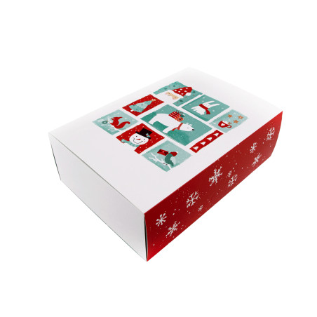 Kinder-Weihnachts-Kartonhülle Geschenkbox