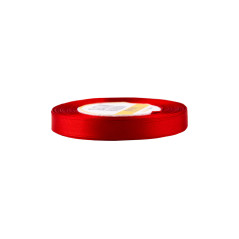 Dünnes rotes Satinband | 12 mm x 32 m | Superbox