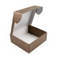 Goldene kleine Geschenkbox für Kosmetik | 220x220x90 mm