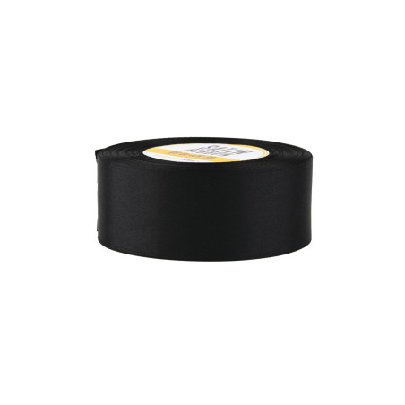 Tiefschwarzes Satinband | 38 mm x 32 m | Superbox