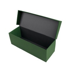 Horizontale Klappdeckel-Box grün
