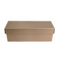 Flip Lid Horizontal Muted Gold Gift Box | 335x115x115 mm | Superbox