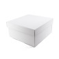 Large White Square Box with a Lid | 300x300x150 mm | Superbox